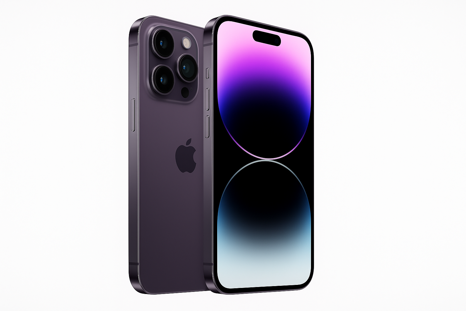 iphone 14 pro max preso da fonti ufficiali. senza scritte.